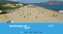 Desktop Screenshot of beachcamps.de